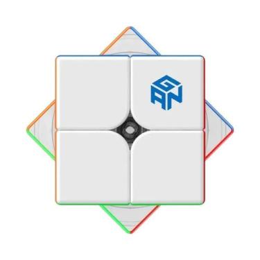 Imagem de Cubo Mágico Profissional 2x2 Magnético GAN251 M pro Air Leap GANCUBE 2