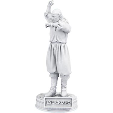 Imagem de Estátua Exu Cigano Umbanda Candomblé (Cor Mármore)