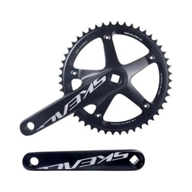 Imagem de Pedivela De Bicicleta Em Liga De Alumínio 49T 165mm SKEACE 144BCD Para