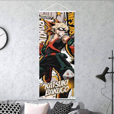 Imagem de Arte de parede em tela My Heros Academias Bakugous Katsukis Anime