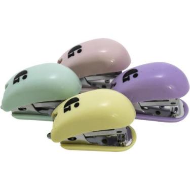 Imagem de Grampeador Mini GE-1049 Pastel Cores Sortidas - Gramp Line