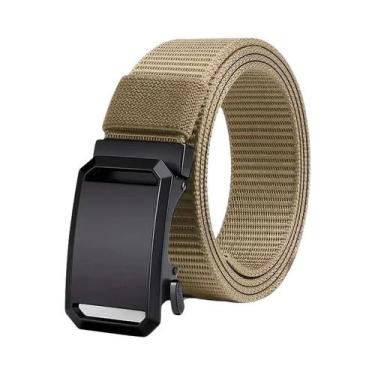 Imagem de Cinto Tático Masculino Para Trabalho Ao Ar Livre Com Fivela Metálica A