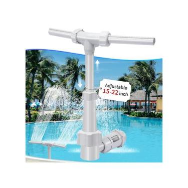 Imagem de Fuente para Piscina Klleyna 2024 con Doble Cabezal para Piscinas Eleva