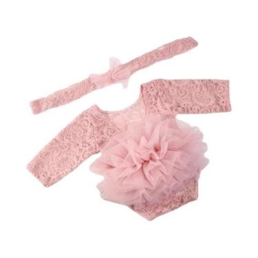 Imagem de Vestido De Princesa Adorável Para Bebê Menina, Conjunto De Roupas De F