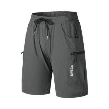 Imagem de Bermuda De Ciclismo Respirável E Solta WOSAWE, Calças De Ciclismo Larg