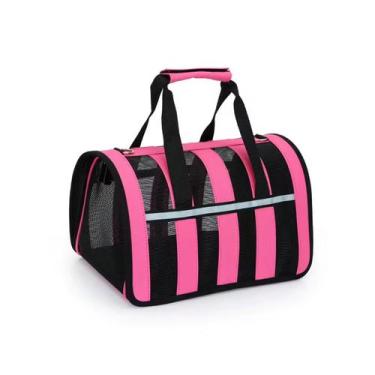 Imagem de Bolsa Transporte Pet Gato Cachorro Coelho Animais Porquinho Passeio Vi