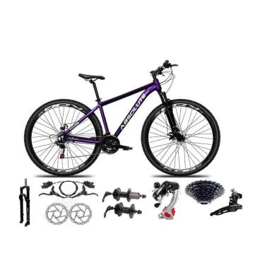 Imagem de Bicicleta Aro 29 Absolute Nero 5 Câmbios Shimano 24v K7 11/32 Freios Disco Hidráulicos Susp. Trava-Unissex