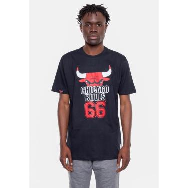 Imagem de Camiseta NBA Half Logo Chicago Bulls Masculino-Masculino