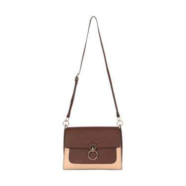 Imagem de Bolsa Feminina Média Transversal Gash Com Fecho Magnético E Zíper, Caf