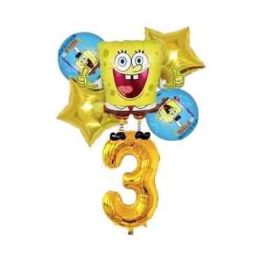Imagem de Suprimentos Para Festa De Aniversário Do Bob Esponja E Patrick Estrela