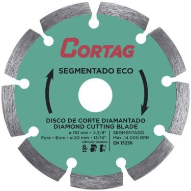 Imagem de Disco Diamantado 4,3/8POL Segmentado ECO CORTAG