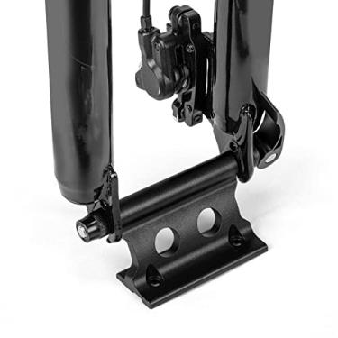 Imagem de Yinhing Suporte para Garfo Dianteiro de Bicicleta, Liberação Rápida, Liga de Alumínio, Rolamento Forte, Teto de Carro, Suporte para Garfo de Bicicleta Em Amarelo Vibrante, Adequado para Bicicletas