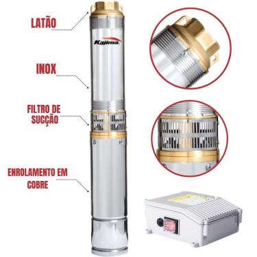 Imagem de Eletrobomba Submersa Kajima Sw2218025 Tipo Caneta 2,5 110v