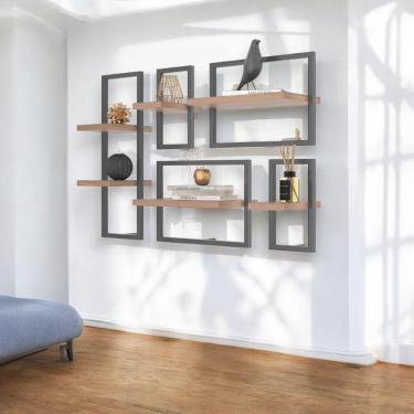 Imagem de Conjunto 6 Prateleiras Industrial Montana - Pleno