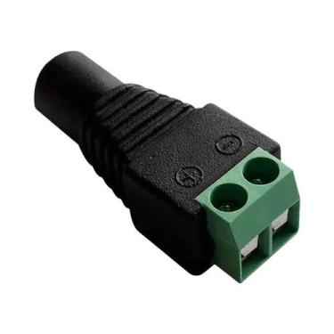 Imagem de Terminais Macho E Fêmea 12V DC, 5 Peças, Adaptador De Plugue 2.1mm X 5