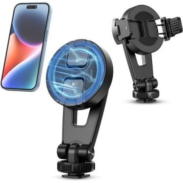 Imagem de Adaptador Suporte Magnetico Celular Sapata Ma47 Camera Tripé - Ulanzi,