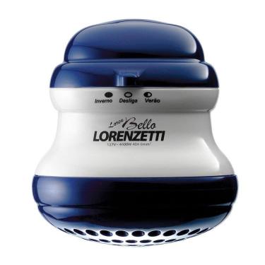 Imagem de Chuveiro Lorenzetti Loren Bello Azul com Cano 4600W