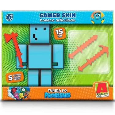 Imagem de Boneco Articulado Problems Minecraft Youtuber 15CM