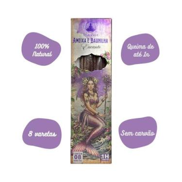 Imagem de Incenso Natural Vila Zen Ameixa e Baunilha Encanto