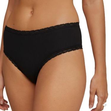 Imagem de Caleçon com Renda Ribana Hering, Hrg1c, Preto, M
