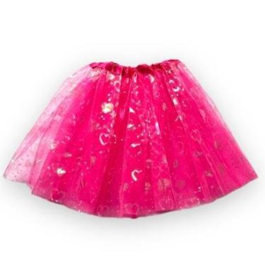 Imagem de Saia De Tule Tutu Adulto Fantasia Brilho Acessório Carnaval-Feminino