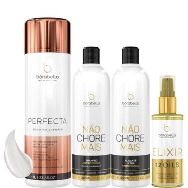 Imagem de Borabella Perfecta 1L + Kit Não Chore 350ml + Elixir