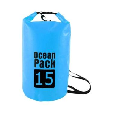 Imagem de Bolsa Impermeável Grande Dobrável 2L 3L 5L 10L 15L Para Armazenamento 