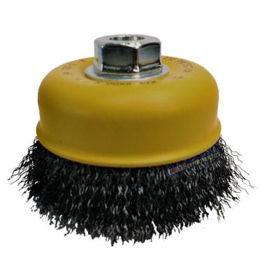 Imagem de Escova de Aço Carbono 4" Esmerilhadeira * 1696 - Pequi
