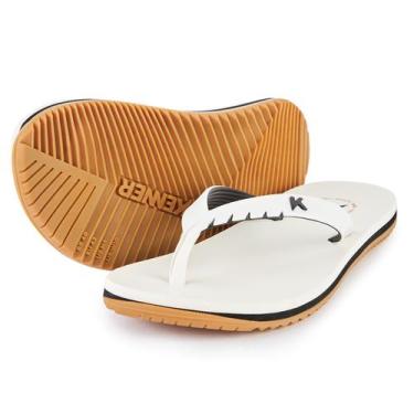 Imagem de Sandalia/chinelo kenner original red pro branco/caqui, 38