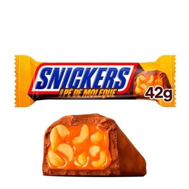 Imagem de Chocolate Snickers Pé de Moleque 42g