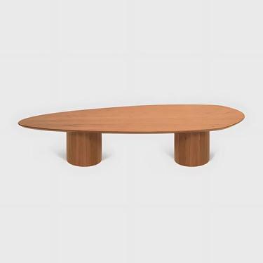 Imagem de Mesa de Centro Orgânica em Madeira Maciça Dakota CCS - CCS Interiores