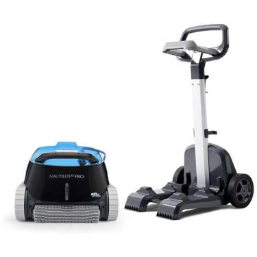 Imagem de Robô Aspirador para Piscinas Dolphin Nautilus CC Pro Wi-Fi, Preto, Escovação Ativa, Navegação Inteligente, Cesto Filtro Top-Load