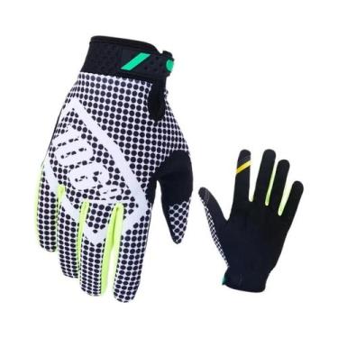 Imagem de Luvas De Motociclismo Masculinas Fox Skull Com Tela Sensível Ao Toque 