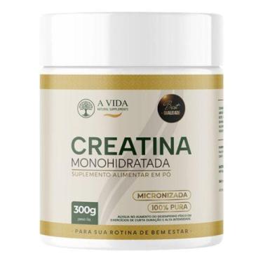Imagem de Creatina Monohidratada Micronizada 300g A Vida Natural Supplements