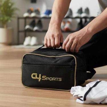 Imagem de Porta Chuteira Reforçado Impermeável Bolsa para Tênis e Futebol Extra 