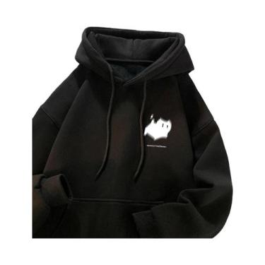 Imagem de Moletom Feminino Estilo Hong Kong Moderno Com Estampa Americana Para O