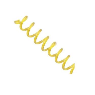 Imagem de Espiral para Encadernação Amarelo Transparente 45mm 400 Folhas 16 und 