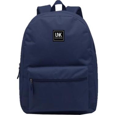 Imagem de Mochila Juvenil Basic Masculina Feminina Unissex 15,5" MM9134 Cor:Azul
