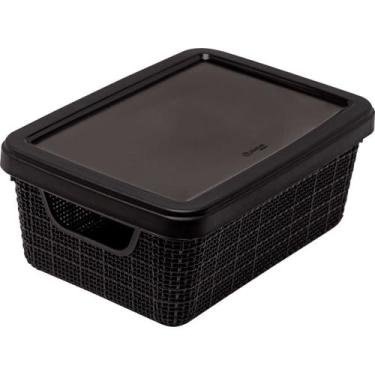 Imagem de Caixa Organizadora Com Tampa Multiuso 5 Litros Reforçada Jaguar Banhei