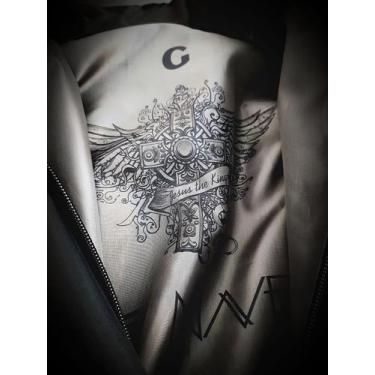 Imagem de Capa Roupa de Chuva Motoqueiro Moto Nylon Emborrachado Nave, M