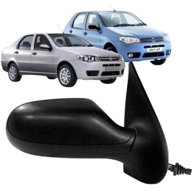 Imagem de Retrovisor Espelho Palio Siena 2004 até 2010 Flex 4 Portas Com Control