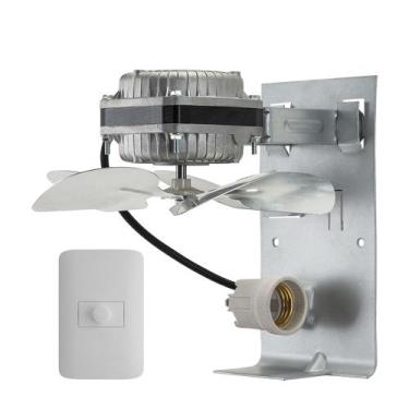 Imagem de Exaustor De Churrasqueira 200mm Hélice Alumínio + Dimmer - Ventisol, 1