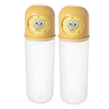 Imagem de Kit Porta Escovas de Dentes Estojo Ludico Porta Lápis Canetas - - PLAS