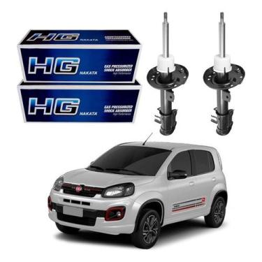 Imagem de Par Amortecedor Dianteiro Novo Uno Sporting 1.3 2017 A 2018 - Nakata
