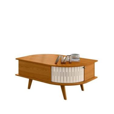 Imagem de Mesa de Centro Indianapolis Cinamomo/Off White - VRK COMERCIO ON-LINE 