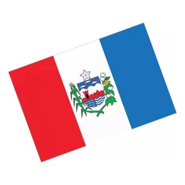 Imagem de Adesivo Resinado Bandeira Alagoas 4x6cm UV SPTS