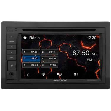 Imagem de Central Multimidia Positron 6.2 Polegdas Aux Bluetooth Usb Touch Scren