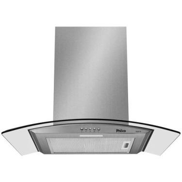 Imagem de Coifa Philco PCO60G Glass Depurador & Exaustor 60cm Inox, Prata, 110V