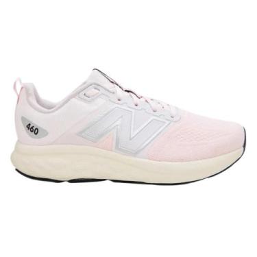 Imagem de Tênis New Balance 460 V4 Feminino - Rosa Claro/Prata 38, 38