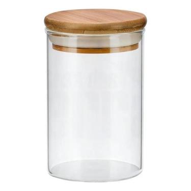 Imagem de Pote Hermético Boro C/Tampa Bambu 150ml - Tuut